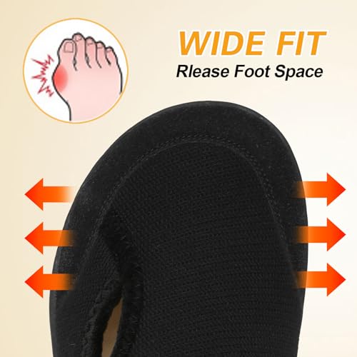 Comfortable Wide-Fit Slippers for Women with Diabetes