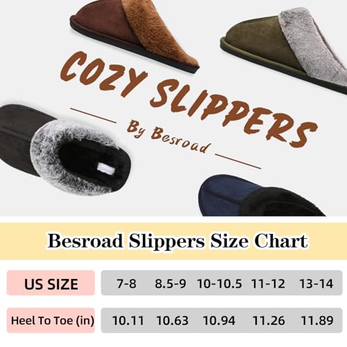 Comfortable Men's Memory Foam Slippers for Any Setting