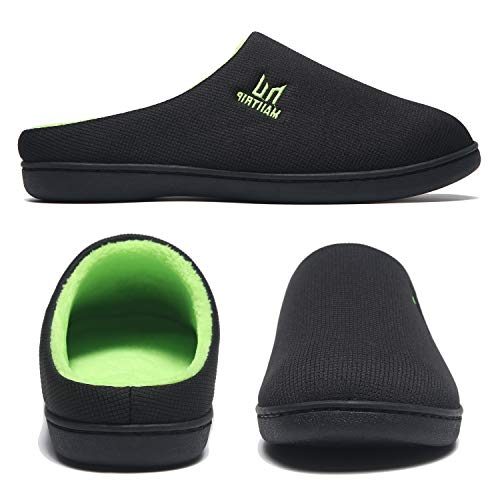 Classic Memory Foam Slippers for Men - Sizes 7-17