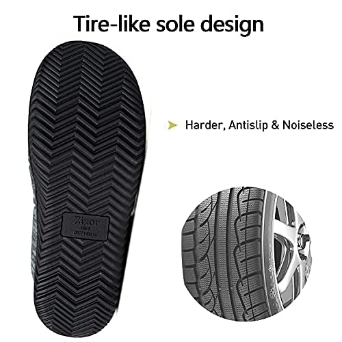 Cozy Caterpillar Slippers for Men, Indoor/Outdoor Warm House Shoes