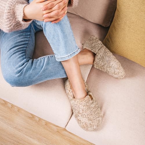 Cozy Memory Foam Slippers for Women with Soft Fleece Lining