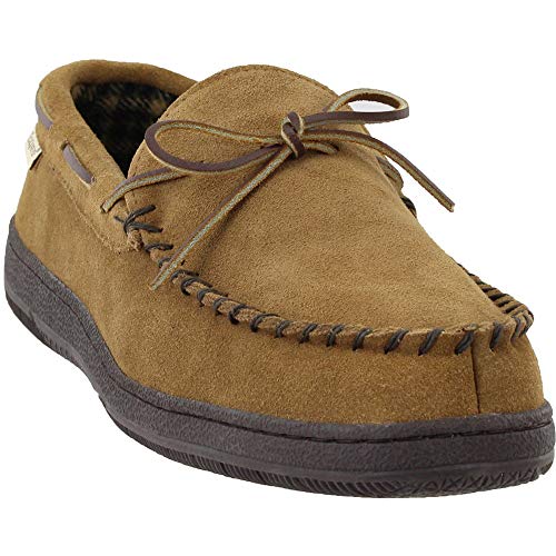 L.B. Evans Hideaways Men's Casual Brown Moccasins